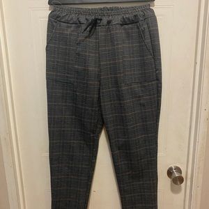 ROMWE plaid pants